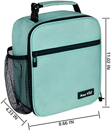 Hap Tim Insulated Lunch Box for Men, Reusable Lunch Bag for Women & Men, Adluts Lunchbox for Office Work, Portable Lunchbag, Mint Green（18654-MG）