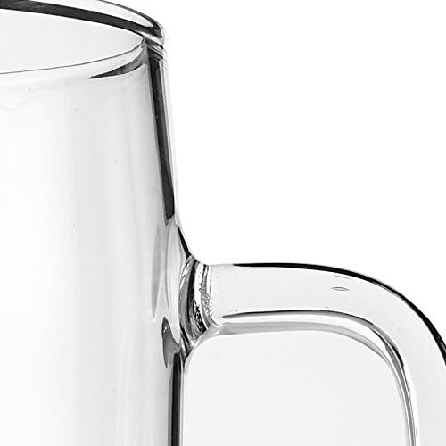 60 Ounces Glass Pitcher with Lid, Hot/Cold Water Jug, Juice Beverage Carafe