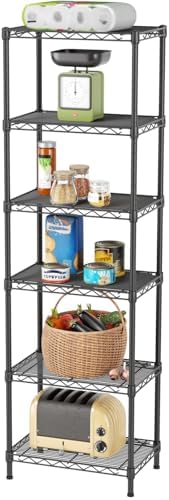 SINGAYE Metal Shelves Wire Shelving Storage Standing Adjustable Shelf Unit