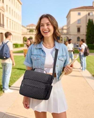LOVEVOOK Lunch Bag for Men Women, Insulated Lunch Box, Large Cooler Lunbox