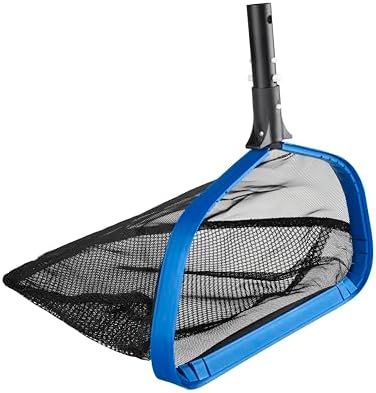 Aluminum Frame Pool Net Rake // Heavy Duty Deep Bag Pool Nets for Leaves