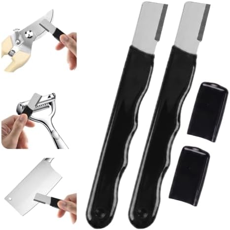 Garden Tool Pruning Shear Blade Sharpener, Kitchen Knife Sharpener