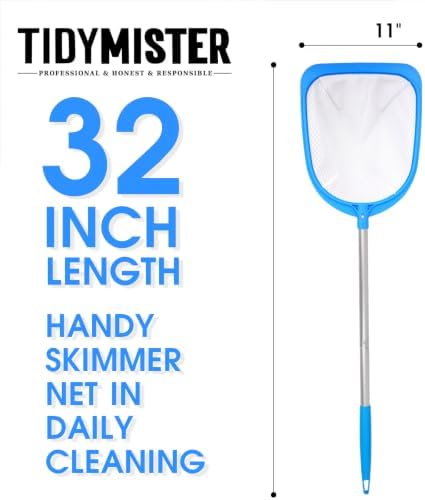 TidyMister 32 in Spa Skimmer Net with Diamond Mesh