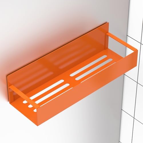 HuggieGems Metal Magnetic Spice Rack for Refrigerator Orange, 4 Pack