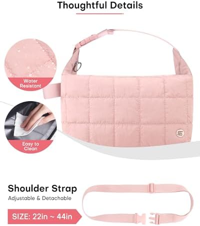 Insulated Lunch Bag for Women, Leakproof Puffer Lunch Box