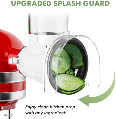 COFUN Cheese Grater Attachment for KitchenAid, Large Cheese Grater
