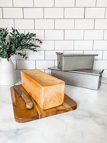 USA Pan Pullman Loaf Pan, 9 x 4 x 4, Aluminized Steel (Pack of 3)