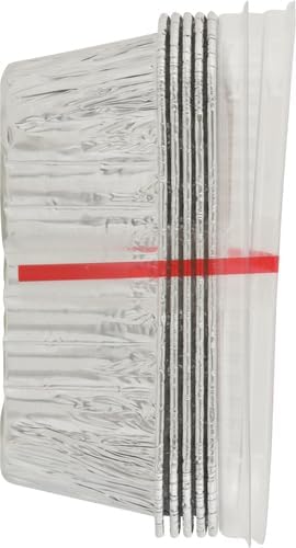 Handi Foil with Lids, Cook-n-carry - 5 count Silver