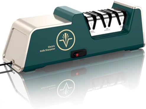 VIDOME Electric Knife Sharpener, Champagne Gold