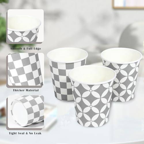 BYSNOW 1200 Pack 3 oz Paper Cups, Small Disposable Bathroom Cups