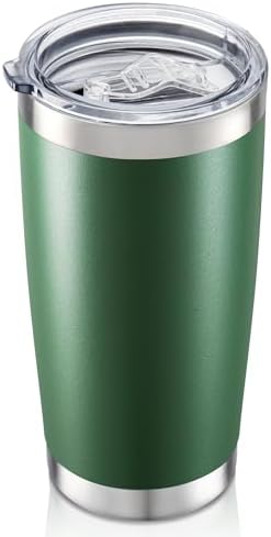 20 oz Tumbler with Lid Stainless Steel Insulated Tumblers, 1 Pack
