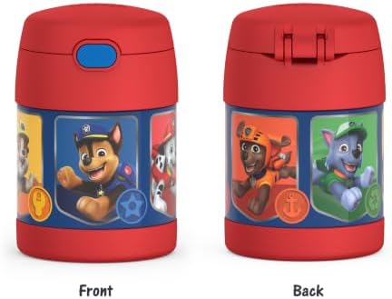 THERMOS FUNTAINER Kids Food Jar with Spoon, 10oz, Paw Patrol
