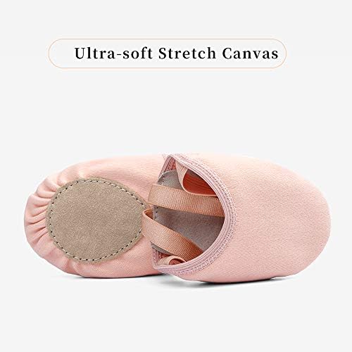 Stelle Half Soles Dance Shoes Women Canvas Lyrical Ballet Pirouette Turners