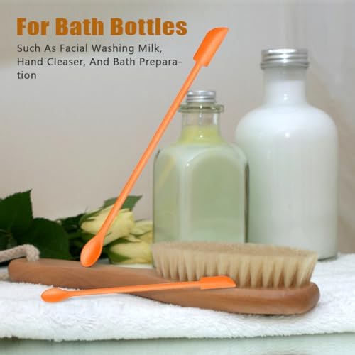 Silicone Spatula Set 6Pcs, Mini Jar Scraper for Makeup & Food