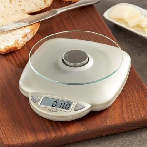 Taylor Digital Glass Surface Kitchen Scale - 11 lb Max Capacity