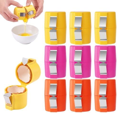 2027 New Egg Shell Opener, Egg Separator Egg Cracker Tool for Raw Eggs