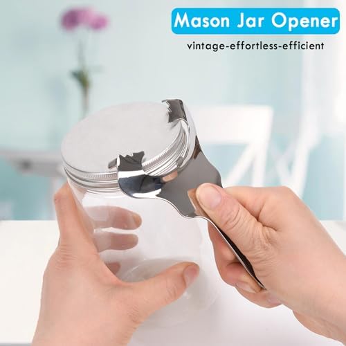 Mason Jar Opener for Canning Lids No Dents or Damage, Canning Supplies,2PCS