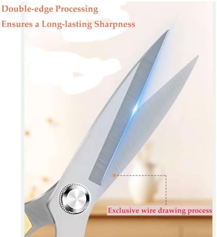 Stainless Steel Kitchen Scissors, Heavy Duty Multipurpose Shears for Food