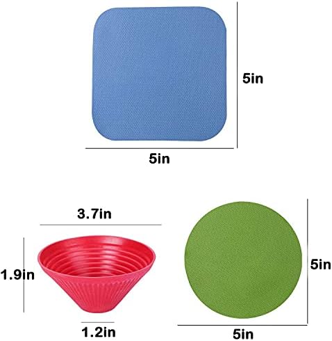 Jar Opener Gripper Pads, for Seniors with Weak Hands,Rubber,3 Pack