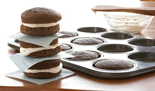 Fox Run Non-Stick Baking Pan, Whoopie Pie Pan, 12 Cup Muffin Top Pan