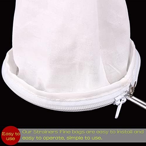 WMKGG Ultra Fine Mesh Strainer Bags, Reusable Filter Bags