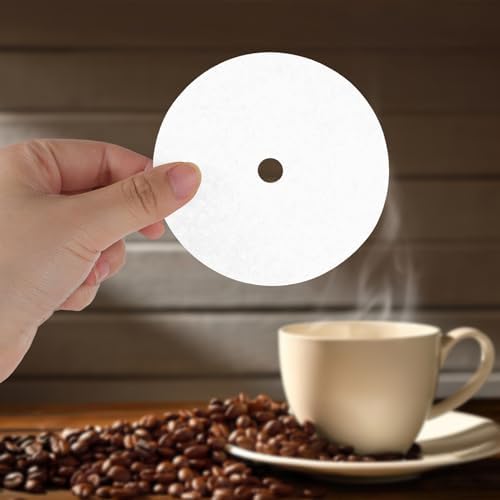 300Pcs Percolator Coffee Filter, 3.75in Unbleached Disposable Coffee Filter