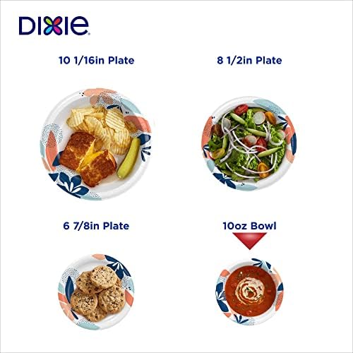 Dixie Paper Bowls, 10 Ounce, 144 Count | Paper