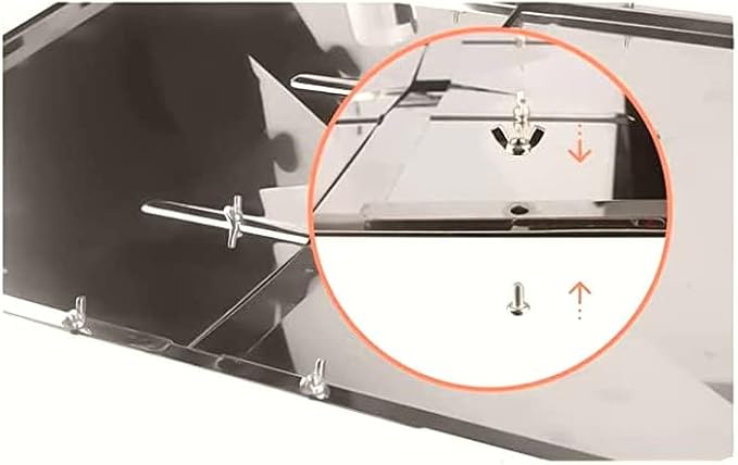 Replacement Grease Tray Set for Bbq Grill Models from Nexgrill, Dyna Glo, Kenmore, Backyard Grill, BHG, Uniflame and Others (16-19.50 inches)