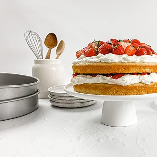 USA Pan Bakeware Nonstick Round Cake Pan, 10-Inch, Aluminized Steel