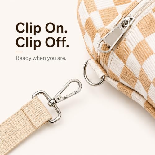 LOVELYWIND Large Insulated Lunch Bag For Women, Brown White Lunch Box 12L