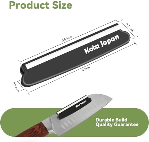 Koja Fixed Angle Whetstone Sharpener Blade Guide for Kitchen Knives