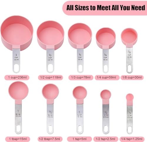 Measuring Cups and Spoons Set