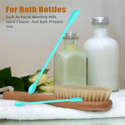 Silicone Spatula Set 6Pcs, Mini Jar Scraper for Makeup & Food
