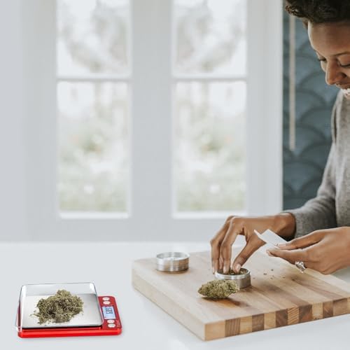 Fuzion Digital Scale .01 Gram Accuracy, 500g Small Kitchen Food Scales