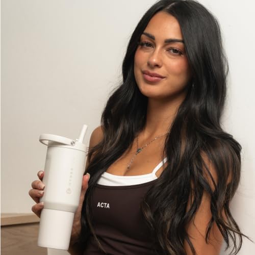 HydroJug Sport 20 oz Insulated Stainless Steel Water Bottle, Linen