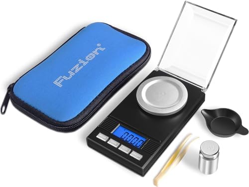 Fuzion Milligram Scale 50g/0.001g, Powder Scale 6-in-1 Kit