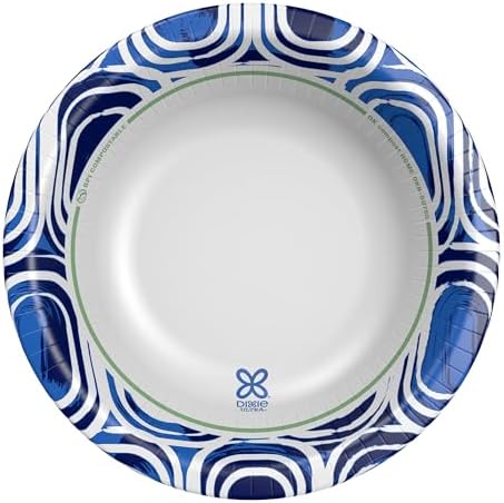 Dixie Ultra Large Paper Bowls 20 Oz, Disposable Bowls, Microwave Safe