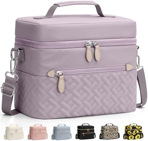 Capolo Lunch Bag for Women Men Insulated Lunch Tote Leakproof Lunchbox Bags