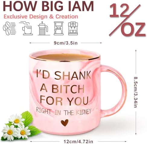 Sister Gifts 12oz Funny Coffee Mug Christmas Stocking Stuffers for Women