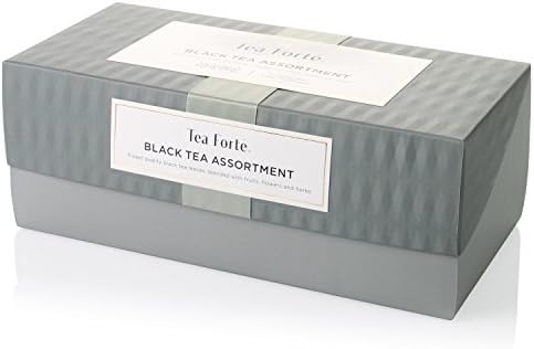 Tea Forte Tea Sampler, 20 Pyramid Infuser Bags, Premium Tea Gift Set