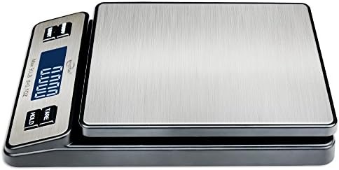 Weighmax W-2809 90 LB X 0.1 OZ Durable Stainless Steel Digital Postal Scale, Shipping Scale With AC adapter, 1 Pack