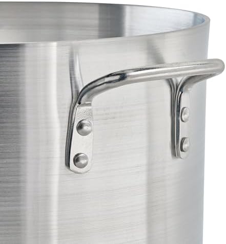 Winco 20 qt Elemental Aluminum Sauce Pot