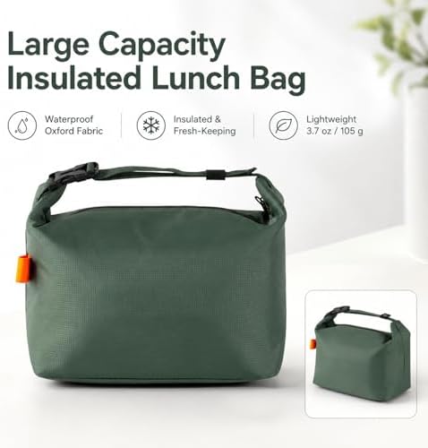 Insulated Lunch Bag For Women,Reusable Lunch Box Tote Bags