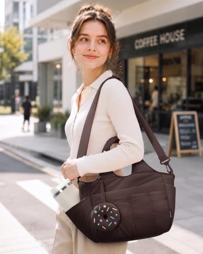 LOVEVOOK Cute Lunch Bag for Women, Insulated Lunch Box for Work