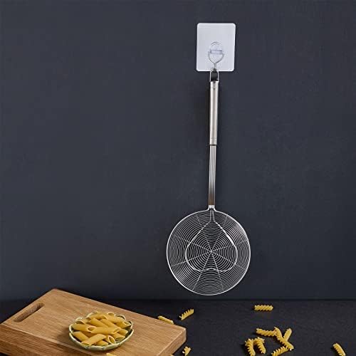 Eisinly Strainer Skimmer Spoon for Cooking Frying Stainless Steel 5.5 Inch