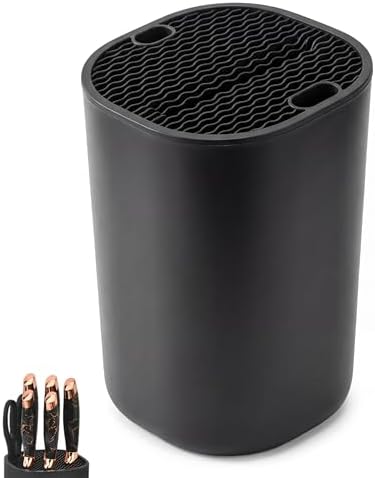 Universal Large Knife Block without Knives，Kitchen Knife Holder