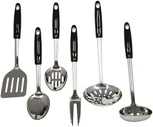 Chef Craft Heavy Duty Slotted Skimmer, 13.75 inch, Stainless Steel (Pack of 2)