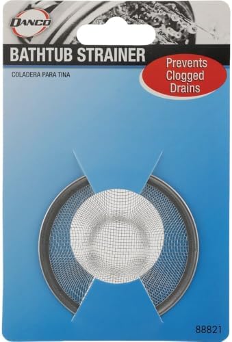 Danco Tub Mesh Strainer, 2-3/4 in, Stainless Steel (88821)