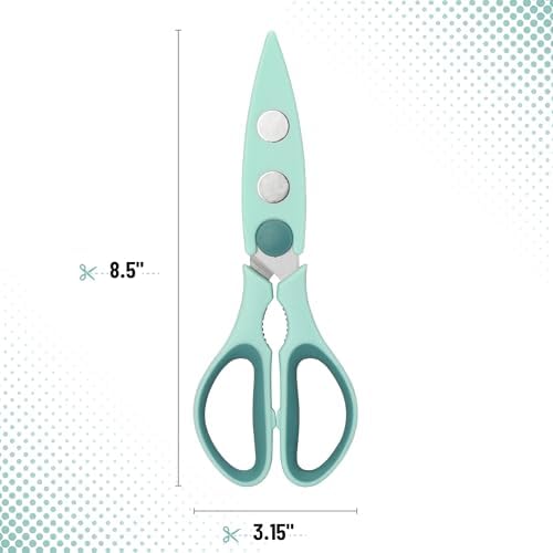 Mr. Pen- All Purpose Kitchen Shears with Protective Sheath, 8 Inch