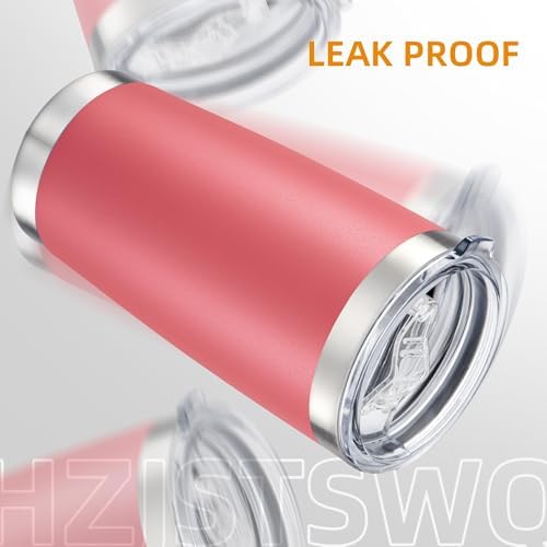 20oz Tumbler Bulk with Lid Stainless Steel Tumblers, 12 Pack